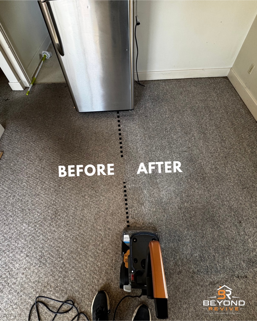 Beyond Revive Real Carpet Cleaning and Revival Results