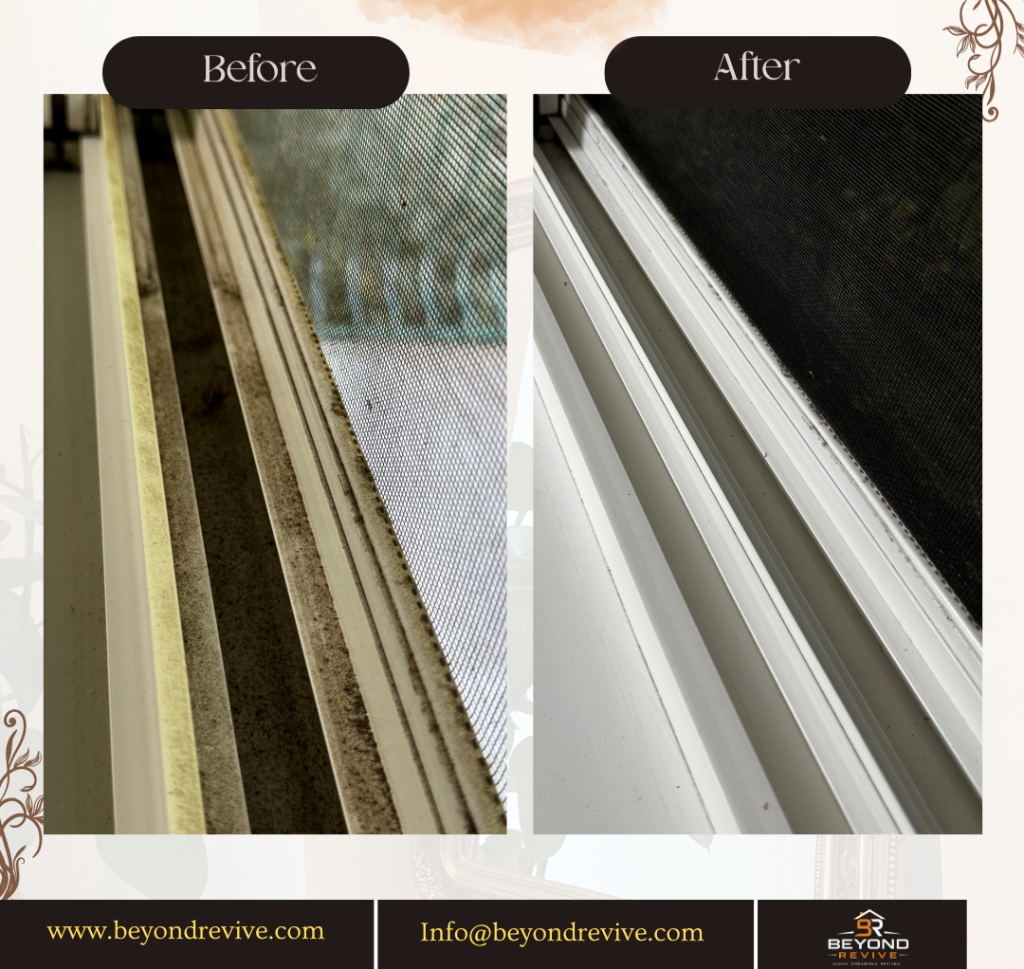 Beyond Revive Window Sill and Screen Track Detailing